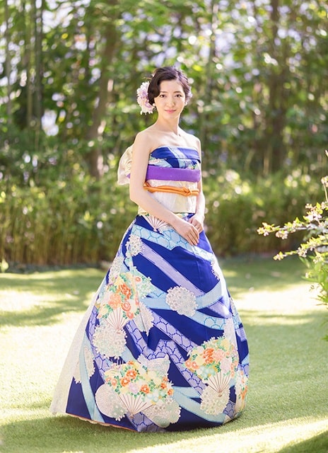 パーティーウェアにもおすすめの着物ドレス - オリエンタル和装